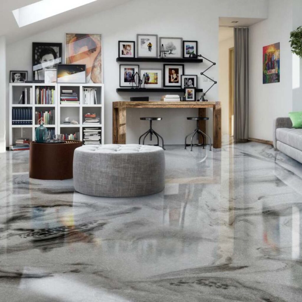 Epossidica Pavimento Rivestimento Garage Floor Epoxy BS98W
